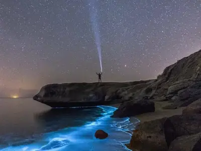 غروب دریای خزر
